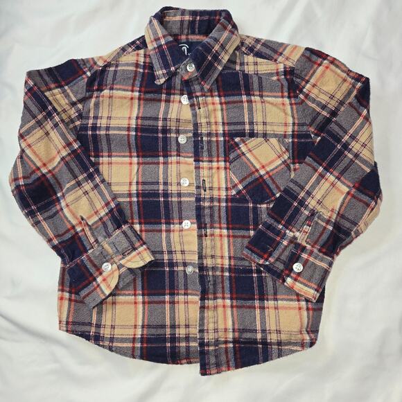 Vintage Boy's Size 7 Three Outfit Pant Jean Flannel Sweatshirt Rustler Healthtex - Picture 5 of 16